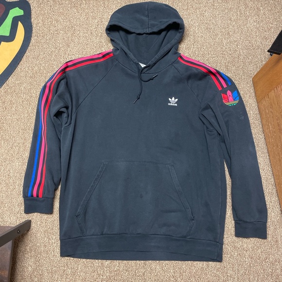 Adidas Trefoil Logo Hoodie - Picture 1 of 4